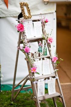 Décoration de tables de mariage